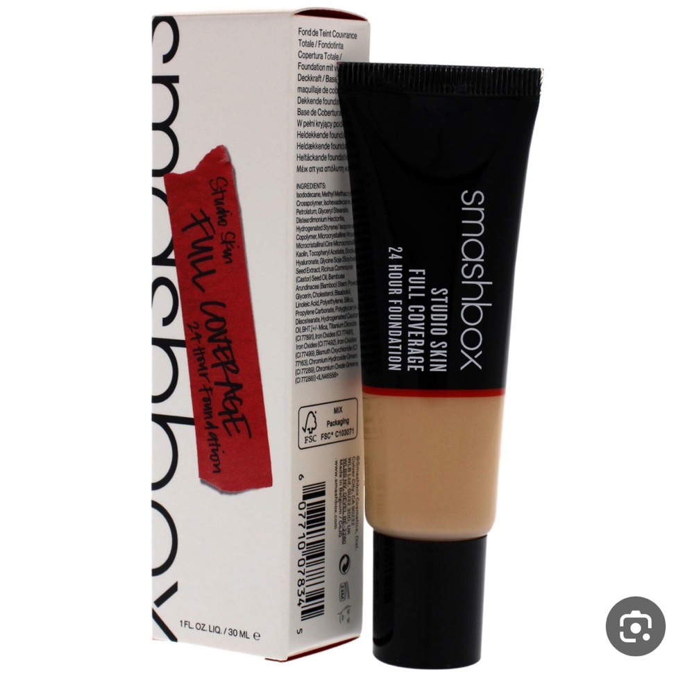 Smashbox studio skin 24 hours full coverage 30 gm